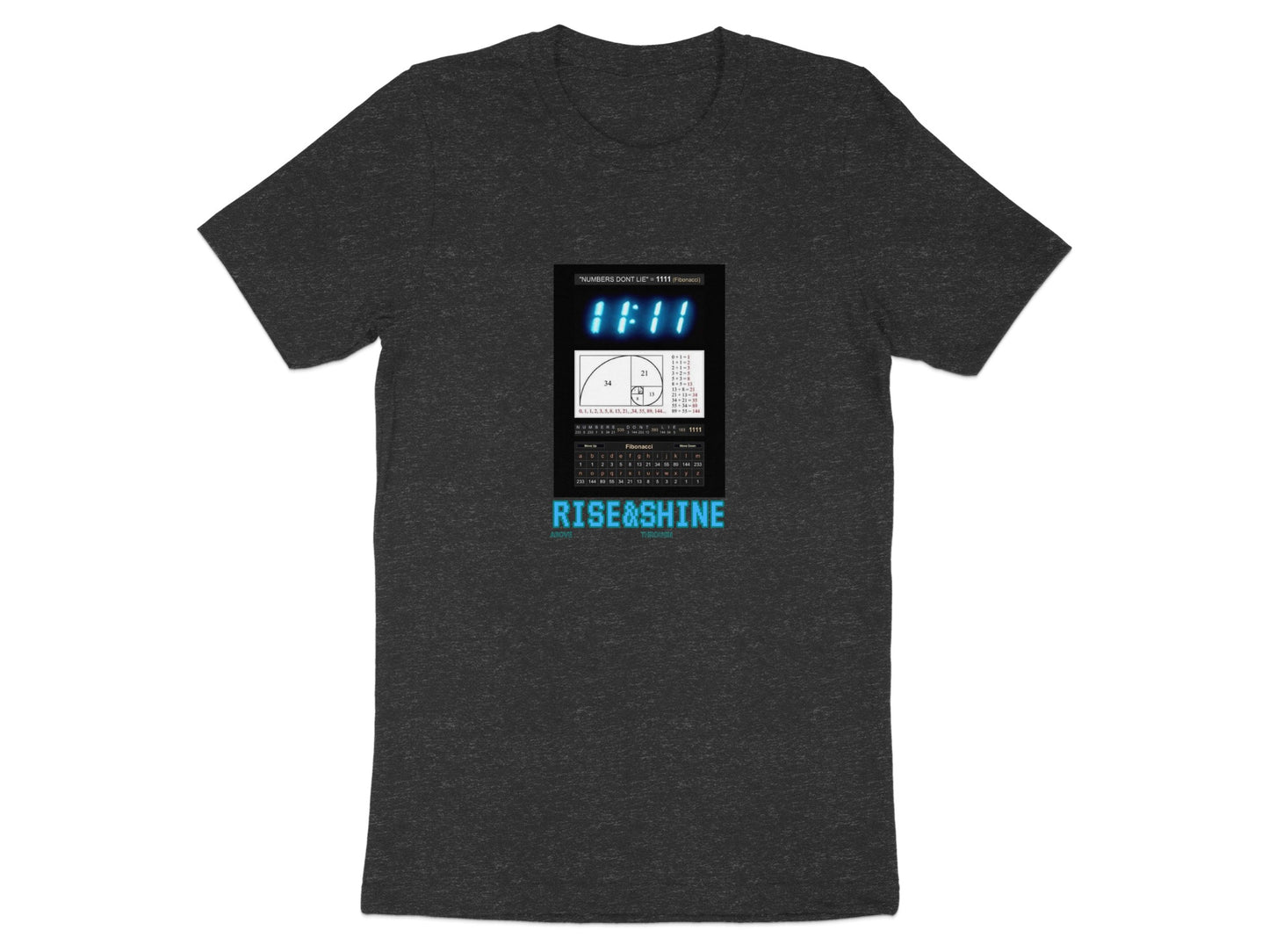 Rise and Shine Calculator Theme T-Shirt product type