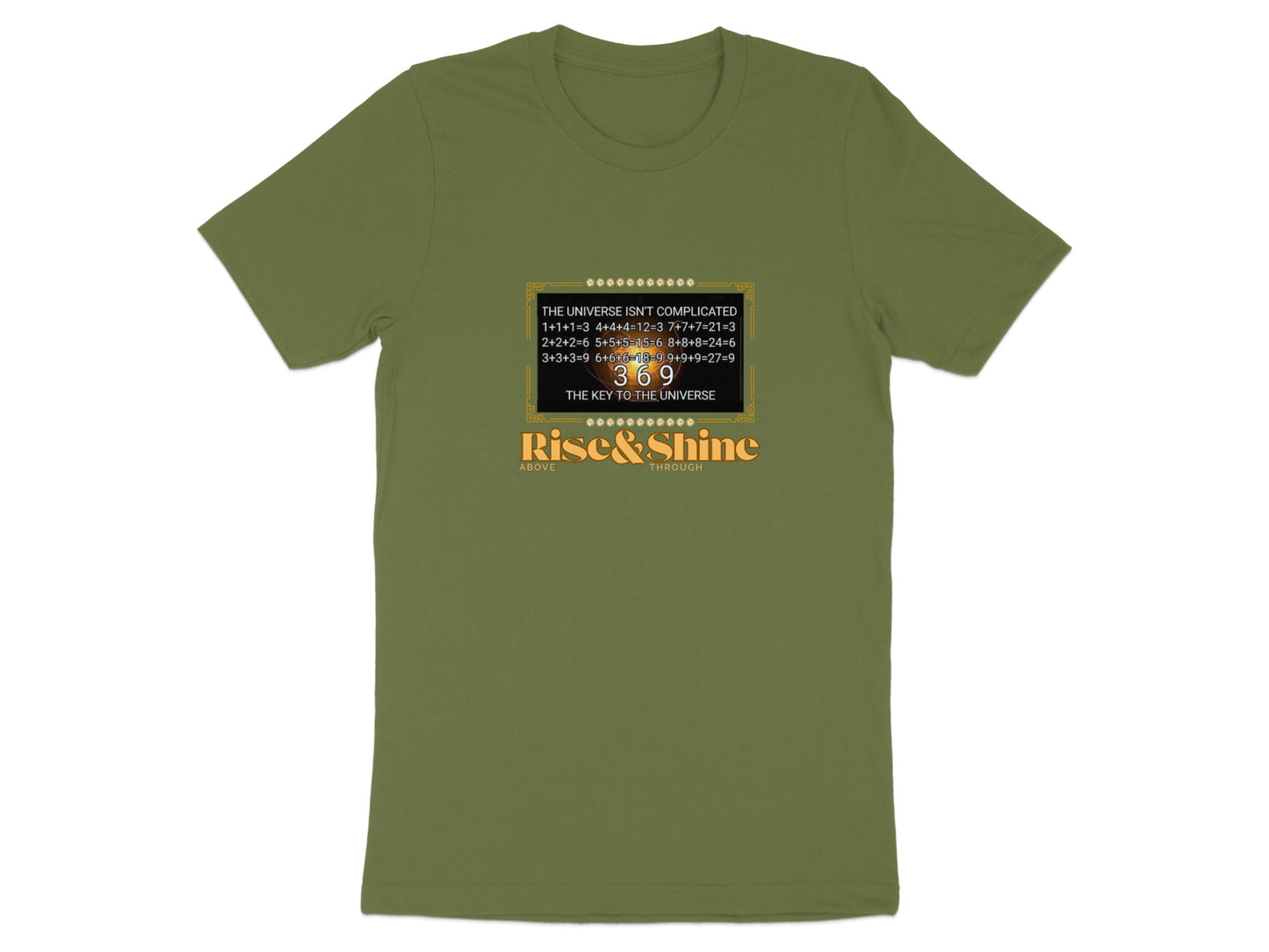 Universe Mathematical Design Graphic T-Shirt product