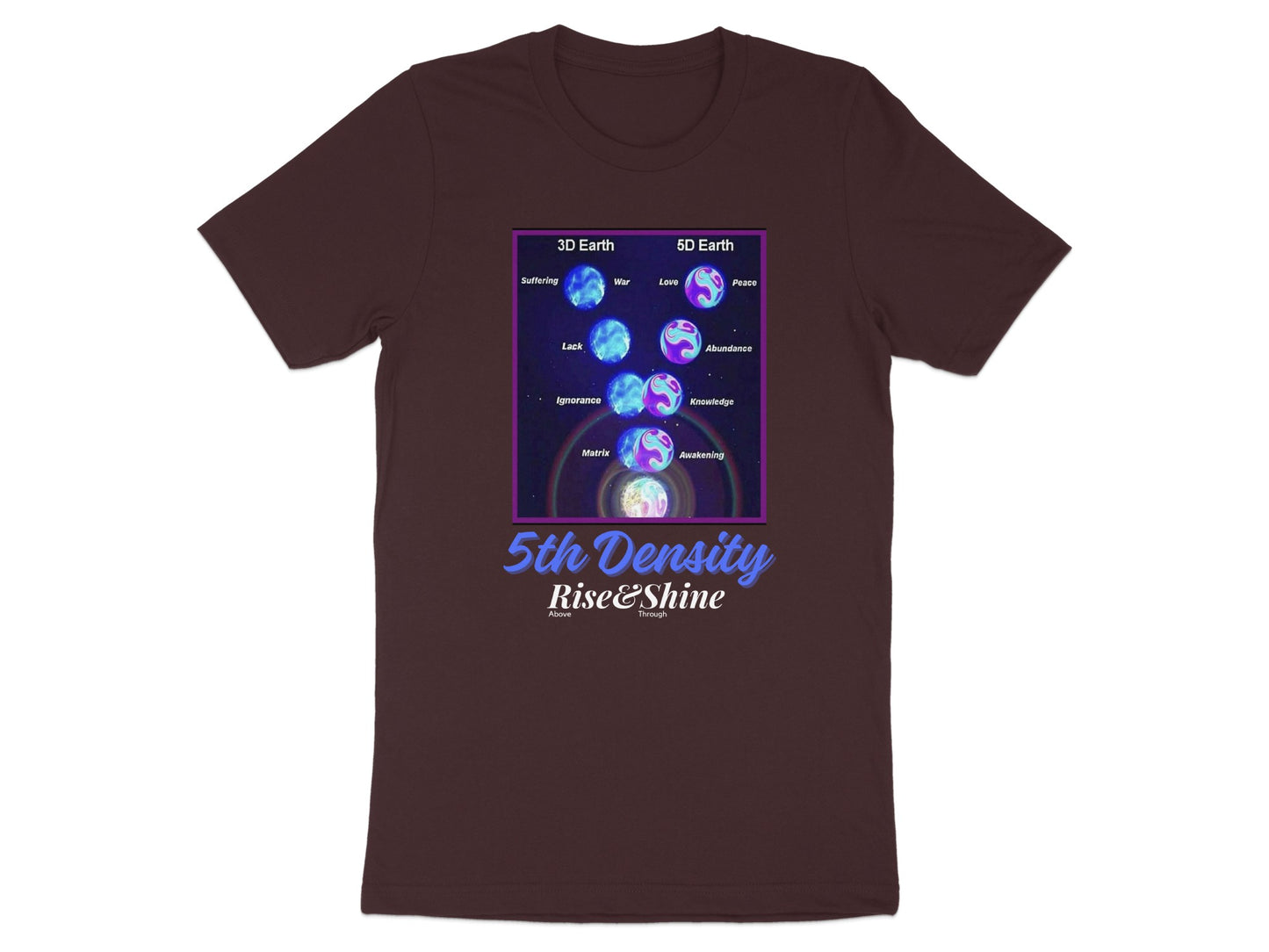 5th Density Rise and Shine 3D 5D Earth Knowledge product