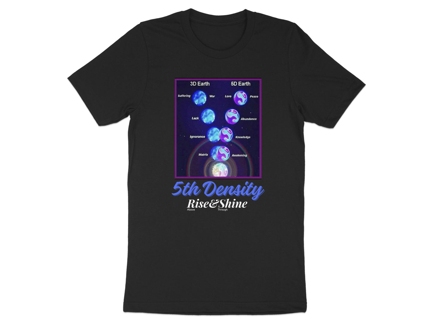 5th Density Rise & Shine 3D Earth to 5D Earth product