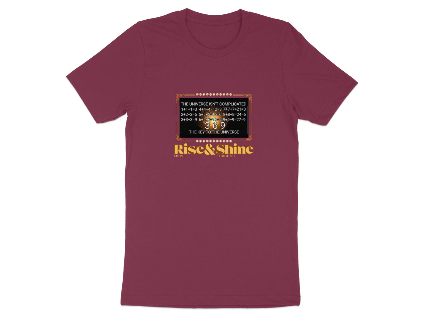 Rise and Shine Inspirational Message T-Shirt product type