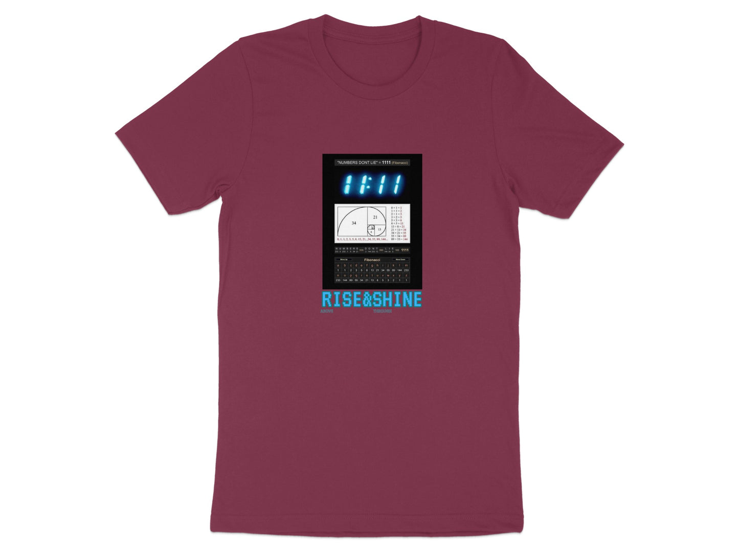 Rise and Shine Wake Up Themed T-Shirt product type