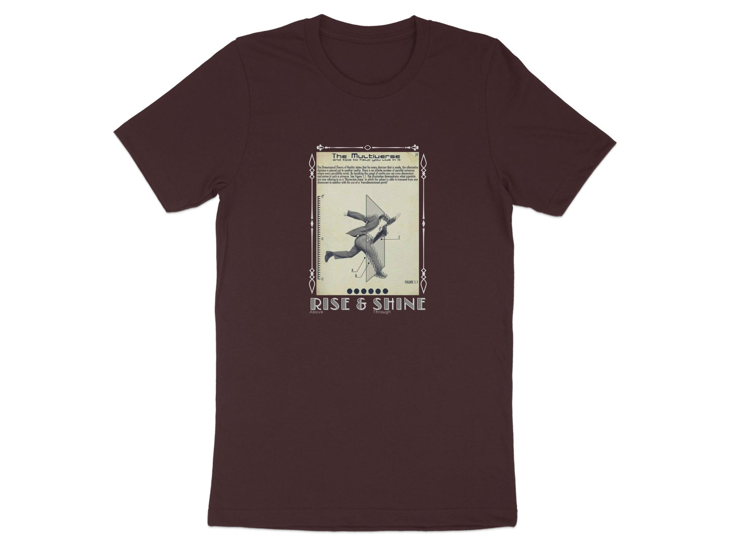 Rise and Shine Dinosaur Design T-shirt product type