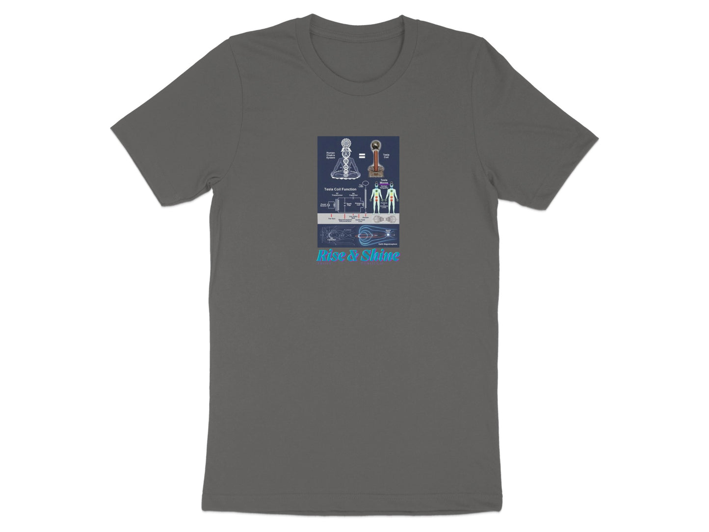 Rise and Shine Blueprint Graphic Tee product type