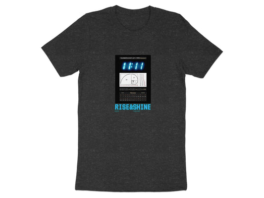 Rise and Shine Calculator Theme T-Shirt product type