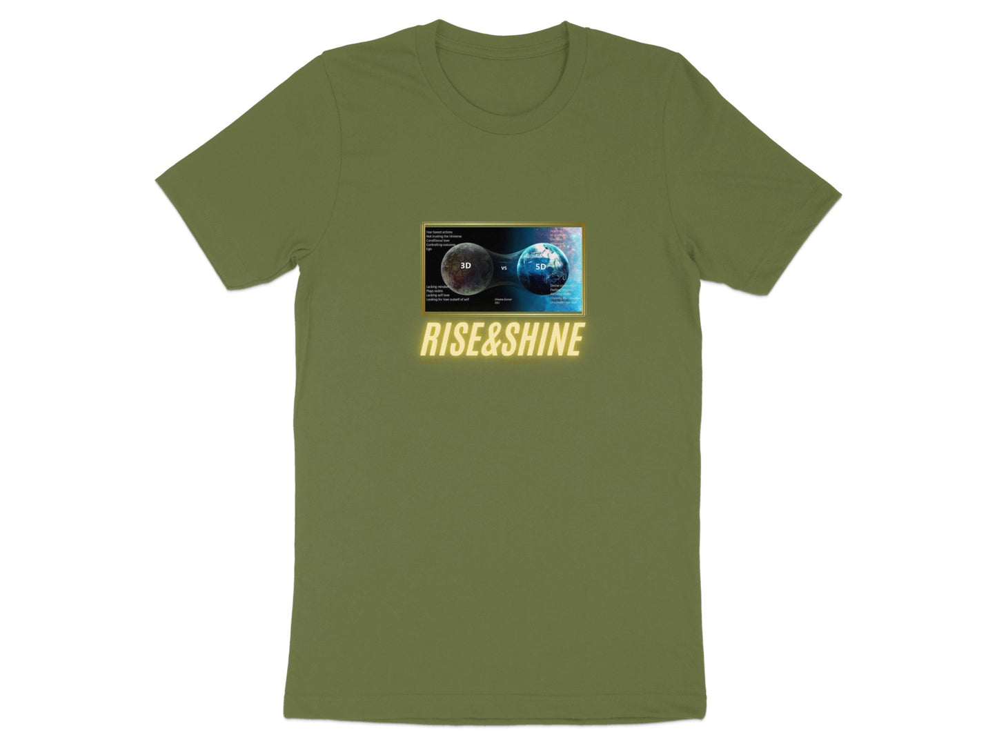Rise and Shine Earth and Moon Graphic T-shirt product type