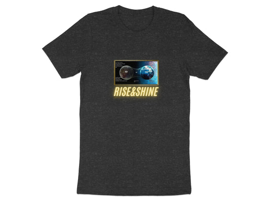 Rise and Shine T-shirt with Motivational Design product