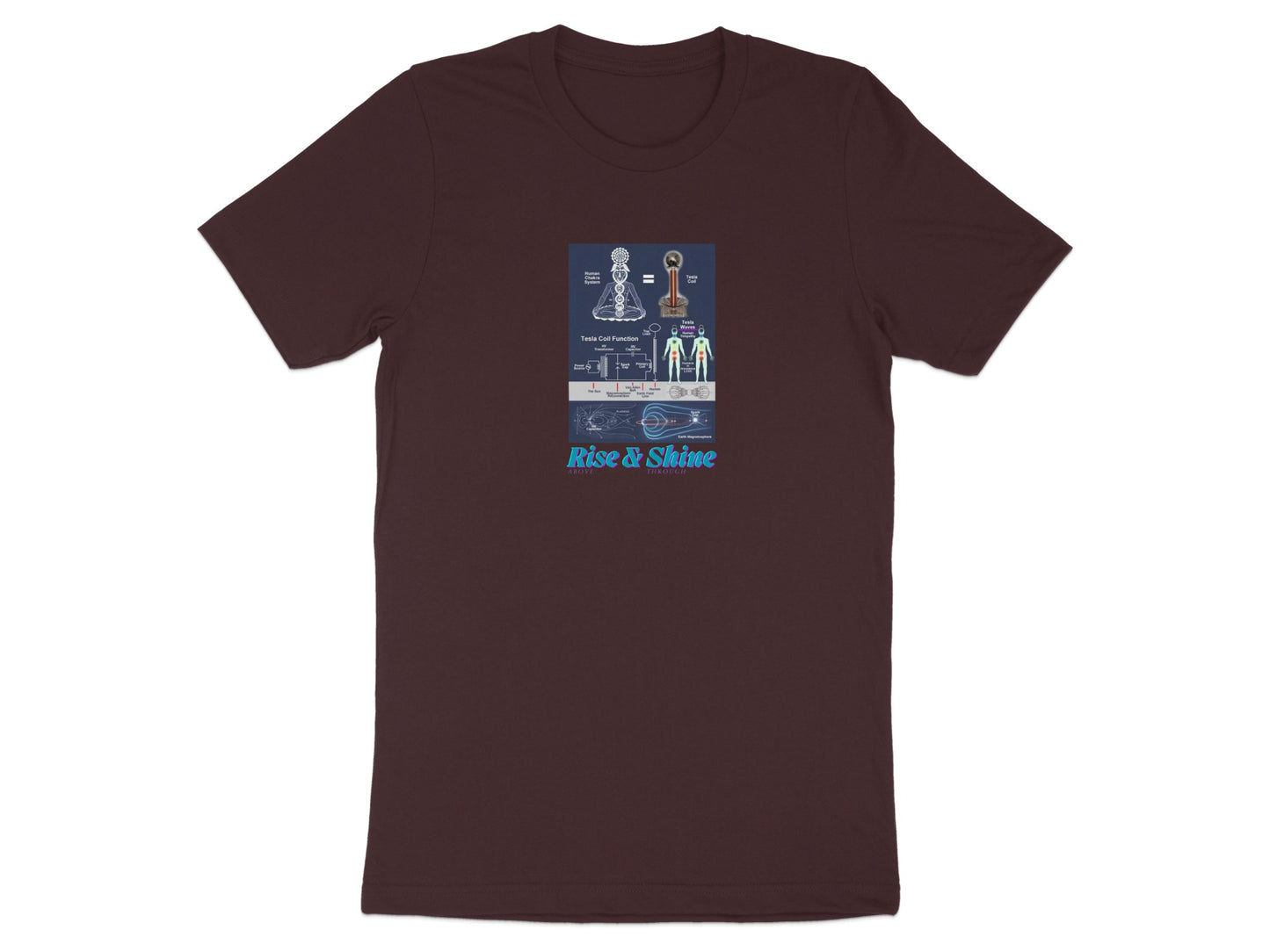 Rise and Shine Printed Chessboard Graphic T-shirt product