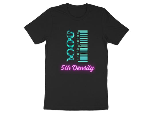 5th Density DNA Barcode Unique Graphic T-Shirt product type