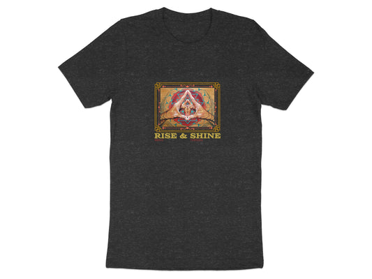 Rise and Shine Geometric Design T-Shirt product type